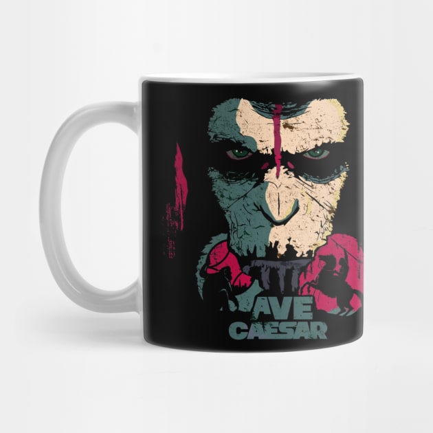 Ape not kill ape... Ave Caesar from Rise of the Planet of the Apes by DaveLeonardo